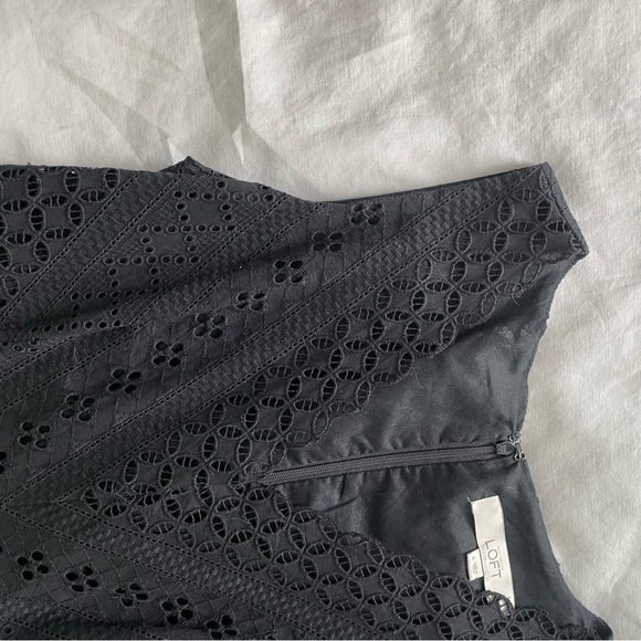 Loft Black Mini Dress - Picture 4 of 5